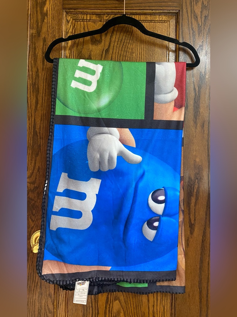 M&M'S Colorful Character Blanket